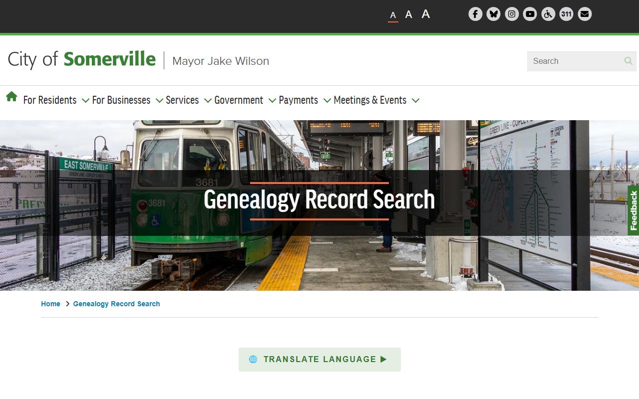 somerville death index genealogy record search page