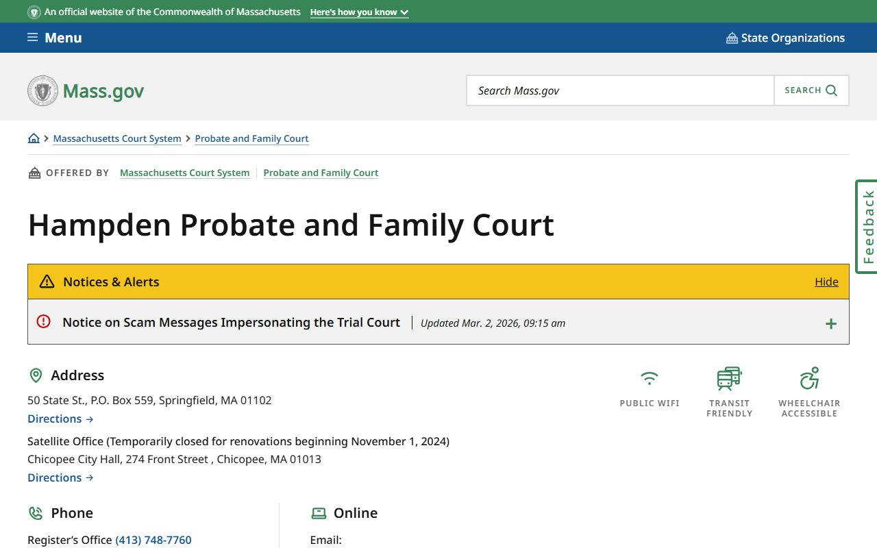 hampden county death index hampden probate and family court