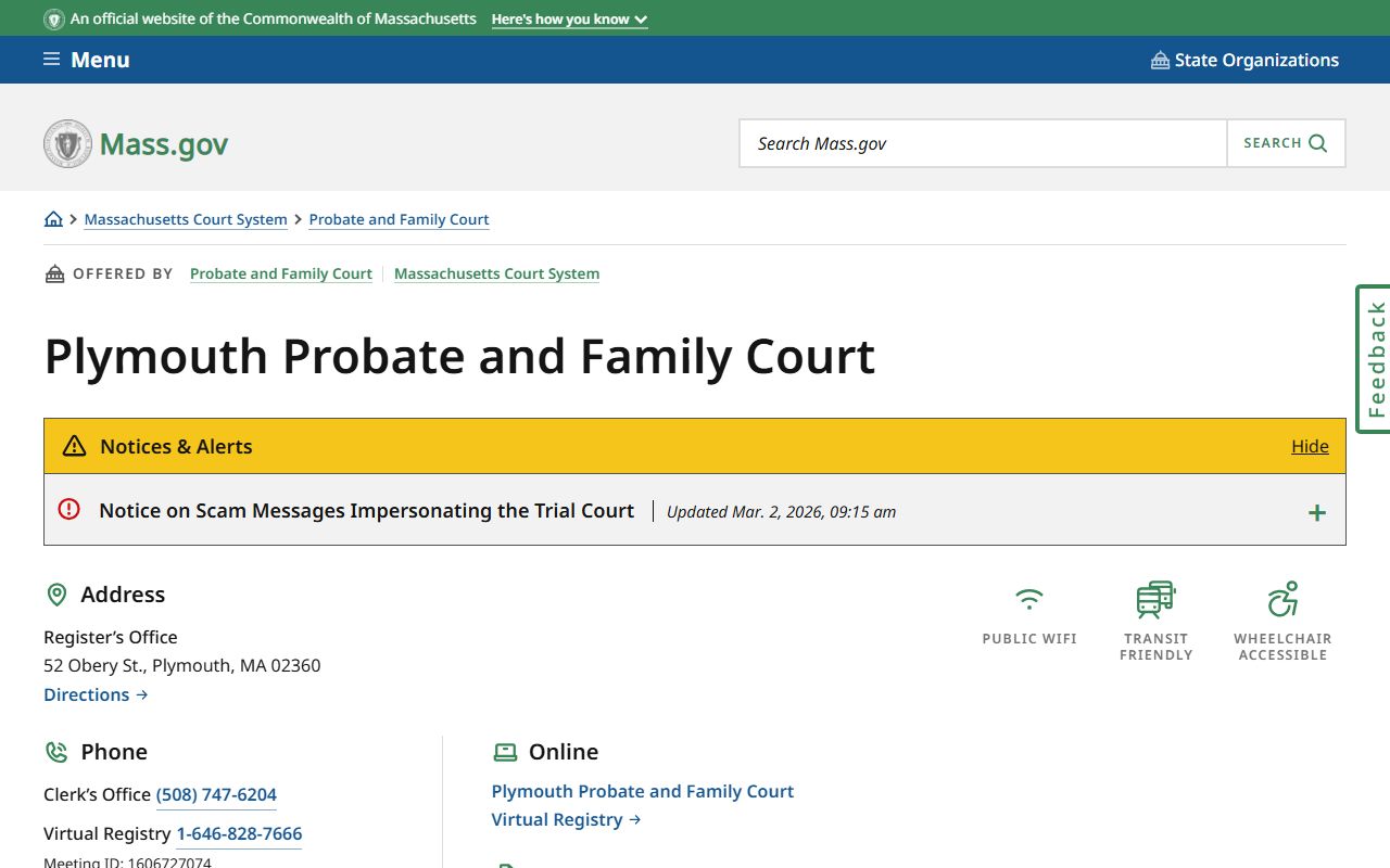 plymouth county death index probate and family court brockton